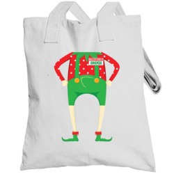 Amanda Personalized First Name Christmas Elf Body Funny Holiday Gift T