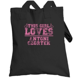 This Girl Loves Antoni Czortek Boxer Totebag