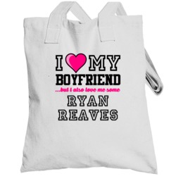Love My Boyfriend Ryan Reaves St Louis Hockey Player Fan Totebag