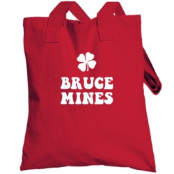Bruce Mines Ontario Irish Clover Cool City Totebag