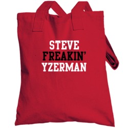 Steve Freakin Yzerman Detroit Hockey Player Sports Fan Totebag