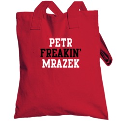 Petr Freakin Mrazek Detroit Hockey Player Sports Fan Totebag