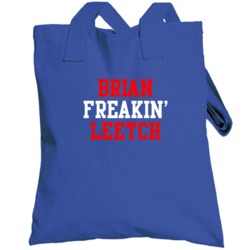Brian Freakin Leetch New York Ny Hockey Player Sports Fan Totebag