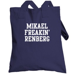 Mikael Freakin Renberg Toronto Hockey Player Sports Fan Totebag