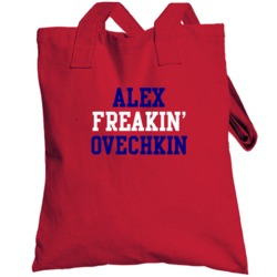 Alex Freakin Ovechkin Washington Hockey Player Sports Fan Totebag