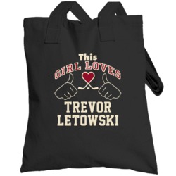 This Girl Loves Trevor Letowski Arizona Hockey Fan Sports Totebag