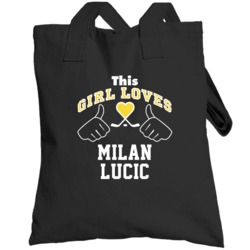 This Girl Loves Milan Lucic Boston Hockey Fan Sports Totebag