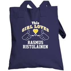 This Girl Loves Rasmus Ristolainen Buffalo Hockey Fan Sports Totebag