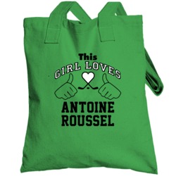 This Girl Loves Antoine Roussel Dallas Hockey Fan Sports Totebag