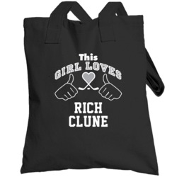 This Girl Loves Rich Clune Los Angeles Hockey Fan Sports Totebag