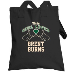 This Girl Loves Brent Burns Minnesota Hockey Fan Sports Totebag