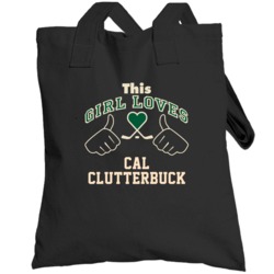 This Girl Loves Cal Clutterbuck Minnesota Hockey Fan Sports Totebag