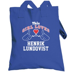 This Girl Loves Henrik Lundqvist New York Hockey Fan Sports Totebag