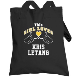 This Girl Loves Kris Letang Pittsburgh Hockey Fan Sports Totebag
