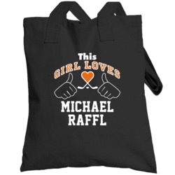 This Girl Loves Michael Raffl Philadelphia Hockey Fan Sports Totebag
