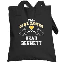 This Girl Loves Beau Bennett Pittsburgh Hockey Fan Sports Totebag
