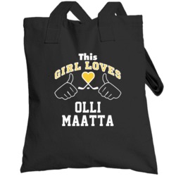This Girl Loves Olli Maatta Pittsburgh Hockey Fan Sports Totebag