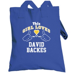 This Girl Loves David Backes St Louis Hockey Fan Sports Totebag