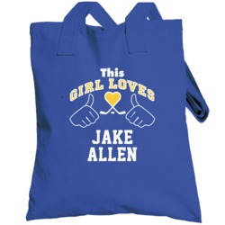 This Girl Loves Jake Allen St Louis Hockey Fan Sports Totebag