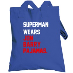 Superman Wears Jon Barry Pajamas Detroit Basketball Player Cool Fan To