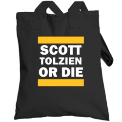 Scott Tolzien Or Die Green Bay Football Player Sports Fan Totebag