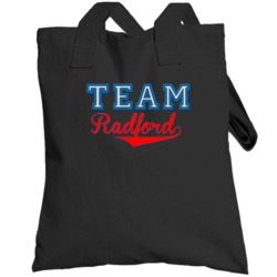 Team Radford Custom Graphic Sports Last Name Family Reunion Totebag