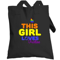 This Girl Loves Triston Name Pride Totebag
