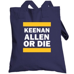 Keenan Allen Or Die San Diego Football Player Sports Fan Totebag