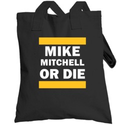 Mike Mitchell Or Die Pittsburgh Football Player Sports Fan Totebag