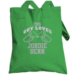 This Guy Loves Jordie Benn Dallas Hockey Player Sports Fan Totebag