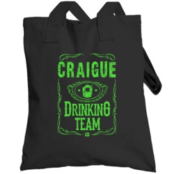 Craigue Irish Drinking Team Whiskey Beer Custom Last Name St Patricks 