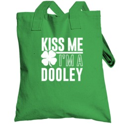 Dooley Kiss Me Im Irish Parody Custom Last Name St Patricks Day Toteba