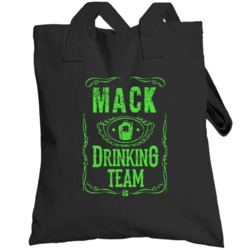 Mack Irish Drinking Team Whiskey Beer Custom Last Name St Patricks Day