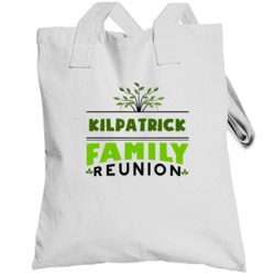 Kilpatrick Family Reunion Cool Last Name Party Totebag