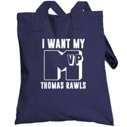 I Want My Mvp Thomas Rawls Seattle Football Player Fan Totebag