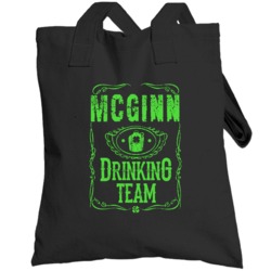 Mcginn Irish Drinking Team Whiskey Beer Custom Last Name St Patricks D