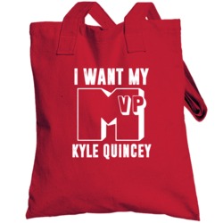 I Want My Mvp Kyle Quincey Detroit Hockey Player Fan Totebag