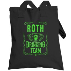 Roth Irish Drinking Team Whiskey Beer Custom Last Name St Patricks Day
