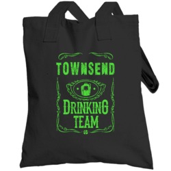 Townsend Irish Drinking Team Whiskey Beer Custom Last Name St Patricks