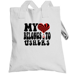 My Heart Belongs To Ushers Occupation Totebag