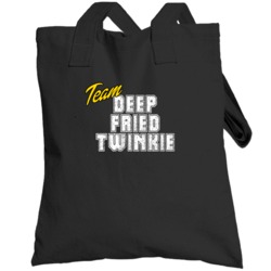 Team Deep Fried Twinkie Cool Foodie Team Food Fan Retro Totebag