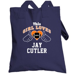 This Girl Loves Jay Cutler Chicago Football Player Sports Fan Heart To