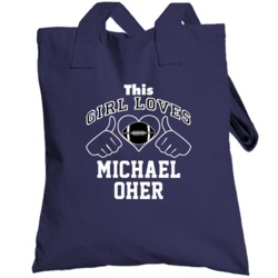 This Girl Loves Michael Oher Carolina Football Player Sports Fan Heart