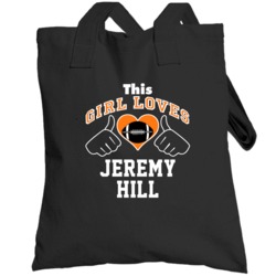 This Girl Loves Jeremy Hill Cincinnati Football Player Sports Fan Hear
