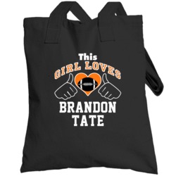 This Girl Loves Brandon Tate Cincinnati Football Player Sports Fan Hea