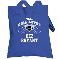 This Girl Loves Dez Bryant Dallas Football Player Sports Fan Heart Tot