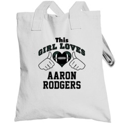 This Girl Loves Aaron Rodgers Green Bay Football Player Sports Fan Hea