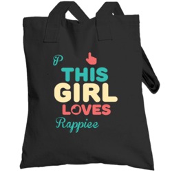 This Girl Loves Rappie Pie Fun Retro Favorite Food Totebag