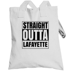 Straight Outta Lafayette Tennessee City Compton Parody Totebag