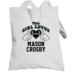 This Girl Loves Mason Crosby Green Bay Football Player Sports Fan Hear
